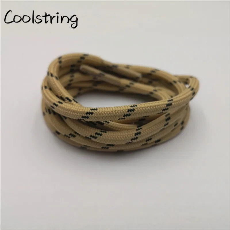 Coolstring Уличная обувь с круглым шнуром для походов шнурки одежда в полоску