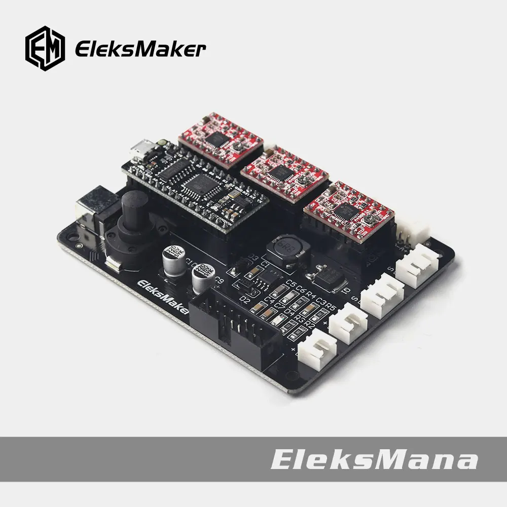 EleksMaker Mana 3 оси шаговый двигатель драйвер плата контроллера для DIY лазерный гравер