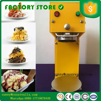 

220v/110v stainless steel mini Spaghetti Ice Cream Machine italian ice cream noodle maker hard ice cream machine