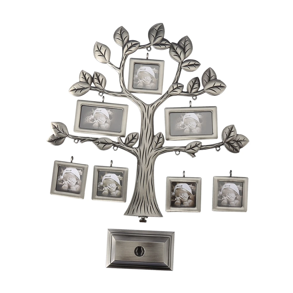 Скандинавский стиль мульти фоторамка домашний декор семейное дерево рамка дисплей картина настольная рамка фоторамка подарок