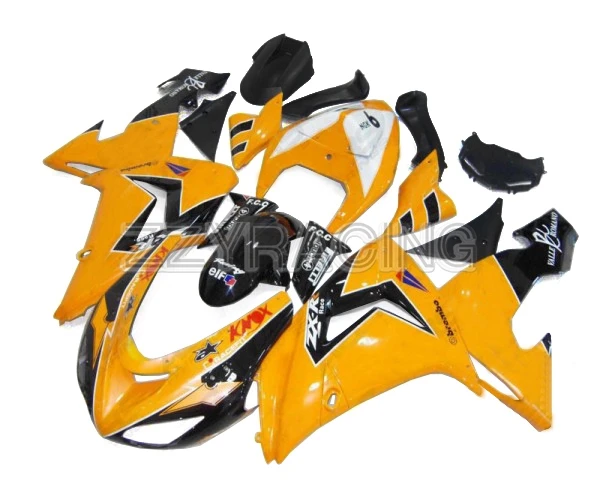 

Injection Fairings Kits for Kawasaki ZX10R 2004 2005 Year 04 05 Complete ABS Plastic Motorcycle Body Kit Yellow Panels Kits