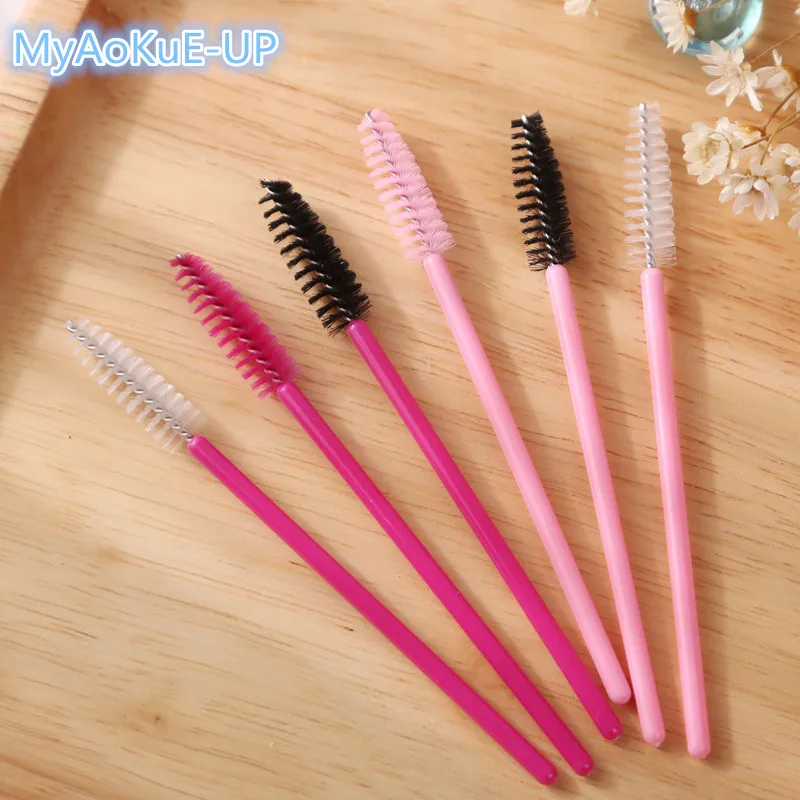 50 pcs/lot Nylon Material Disposable Brushes For Eyelash Extension