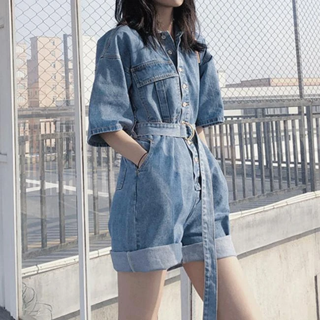 womens denim suits