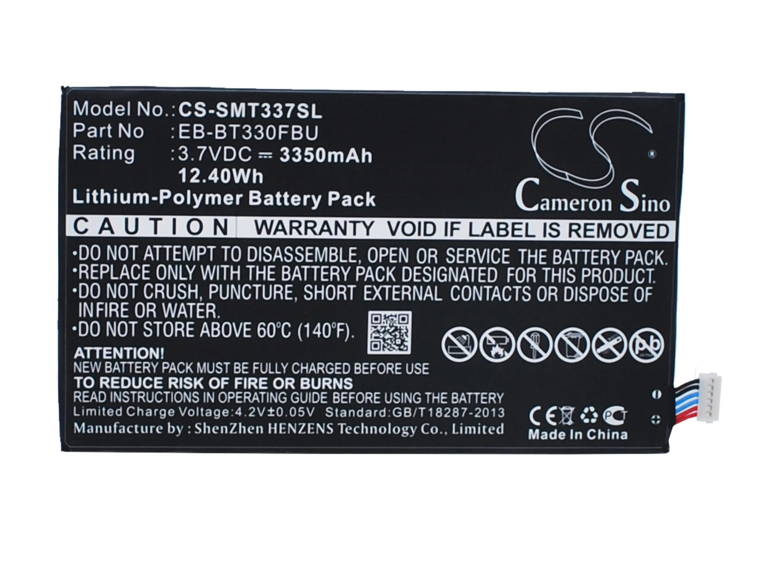 Cameron Sino батарея 3350 мАч для Samsung Galaxy Tab 4 8 0 EB-BT330FBU SM-T330NU SM-T337A SM-T337T | Компьютеры и офис