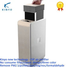Технология ESP Воздухоочистители KY-APS-200G Портативный очиститель 12 В DC 12 Вт удалить PM2.5 стерилизации VOC модный дизайн два Цвет