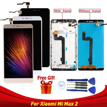 

For Xiaomi Mi Max 2 LCD Display+Touch ScAreen with frame Assembly 6.44 inch Mobile Tools Glass Panel Sensor