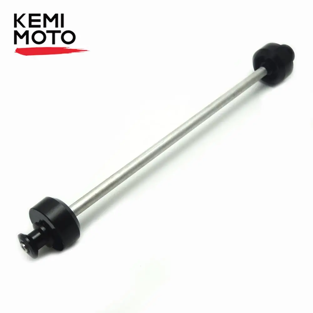 

KEMiMOTO Motorcycle Rear Wheel Axle Fork Slider For YAMAHA MT07 MT 07 Spool 2016 FZ07 CNC Aluminum Swingarm Spools Stand Screw