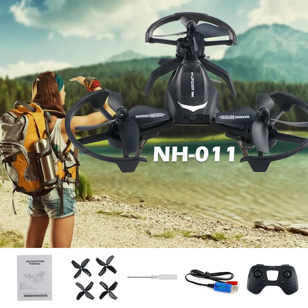 

2.4G 4CH 6-Axis Gyro Drone 2.4G 4CH 6-Axis Gyro UAV 2.4G 4CH 6-Axis Gyro Quadcopter NO Camera RC Toy NH011 Drone Aircraft