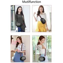 FGGS женская модная кожаная поясная сумка с заклепками, поясная сумка с нагрудным ремнем с 2 ремнями