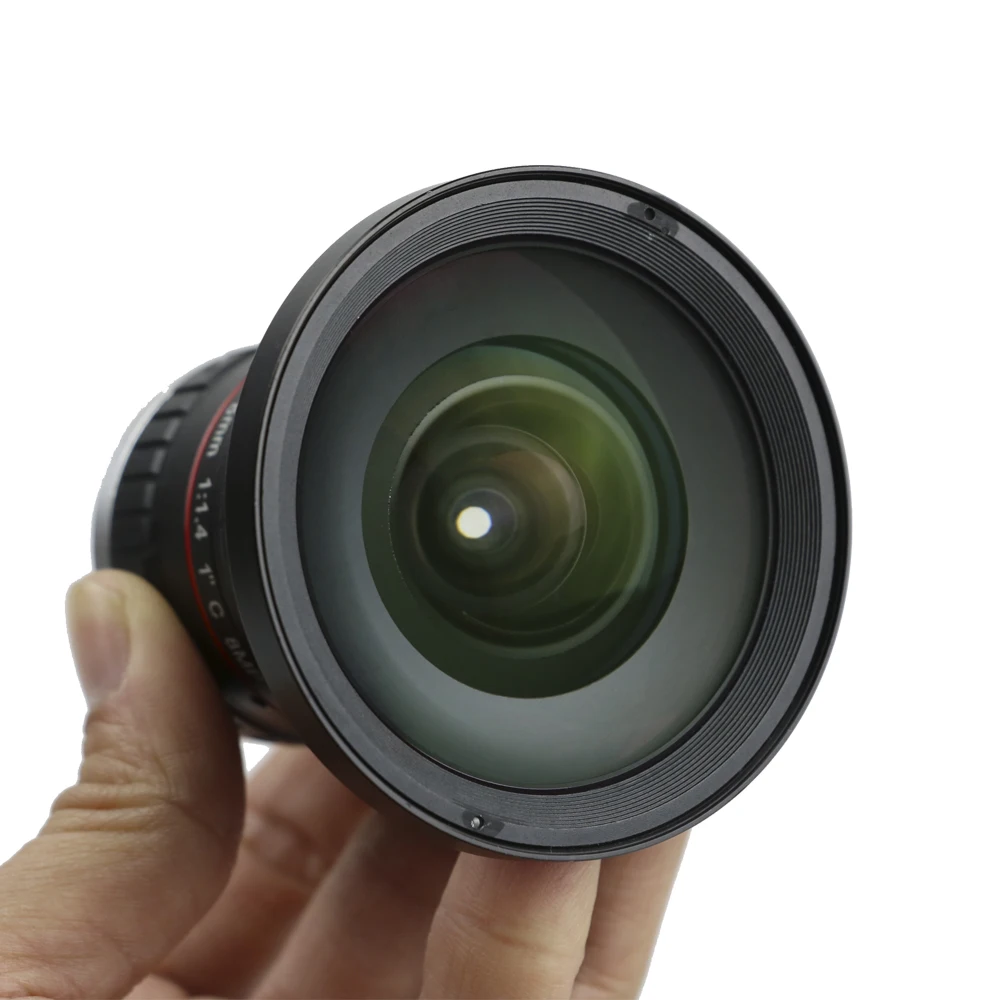 1 дюйм 8MP ITS 4K объектив 8 мм большой угол Starlight F1.4 C крепление для электронной