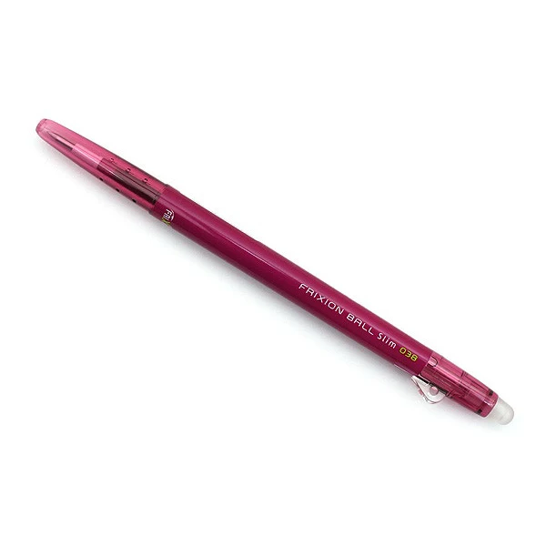 [Стираемая ручка] гелевая ручка пилот тонкий 0,38 мм FriXion Милая школьная Ручка Скрапбукинг каракули японский кавайный канцелярский LFBS-18UF - Цвет: Wine Red (WR)
