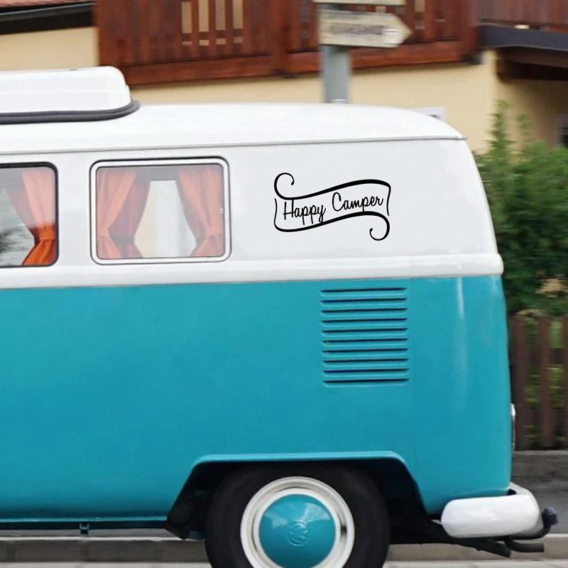 Переводные картинки Happy Camper декор для трейлера виниловая настенная живопись