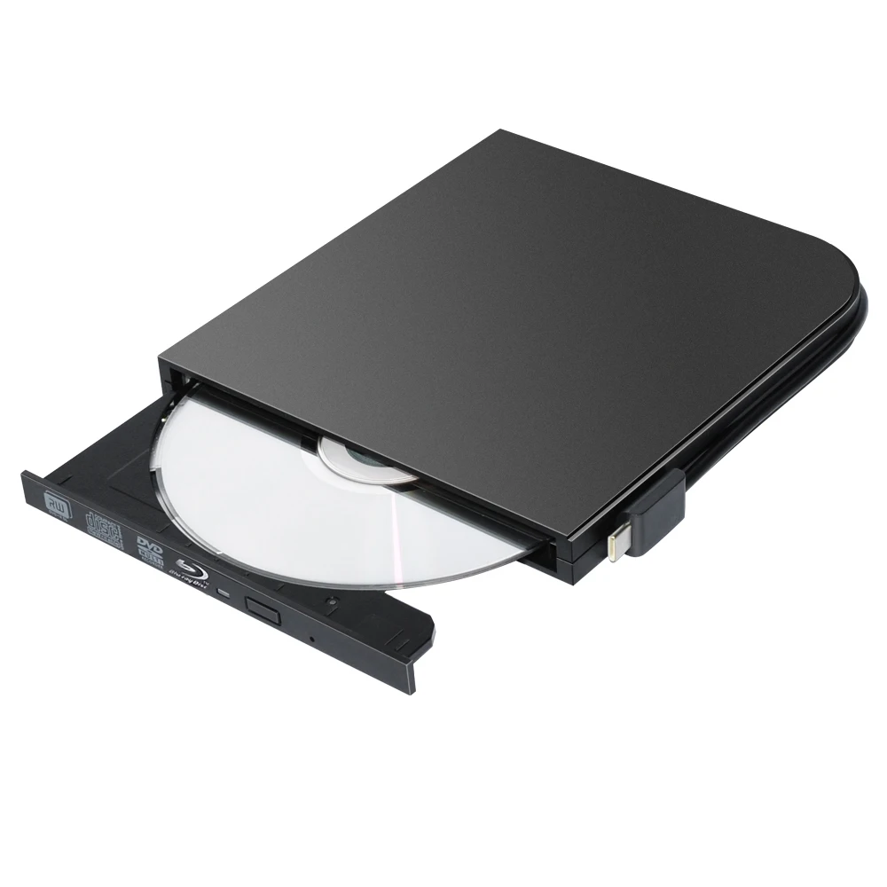 Blu-Ray привод тонкий тип C+ USB 3,0 Bluray горелка BD-RE CD/DVD RW Writer Play 3D 4K Blu-Ray диск для ноутбука ПК hp ACER