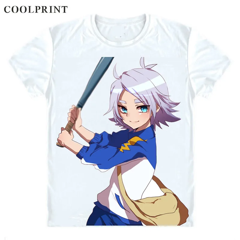 Coolprint Фубуки Широ футболка Inazuma Eleven Fubuki близнецов Для мужчин Повседневное футболка Премиум Футболка с принтом короткий рукав рубашки - Цвет: Style 14