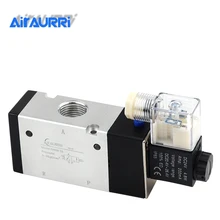 3V410-15 Pneumatic valve solenoid valve Normally open DC24V AC220V,1/2 , 3 port 2 position 3/2 way, 3 4 normally open solenoid valve water valve air valve 0955405 ac220v dc24v dc12