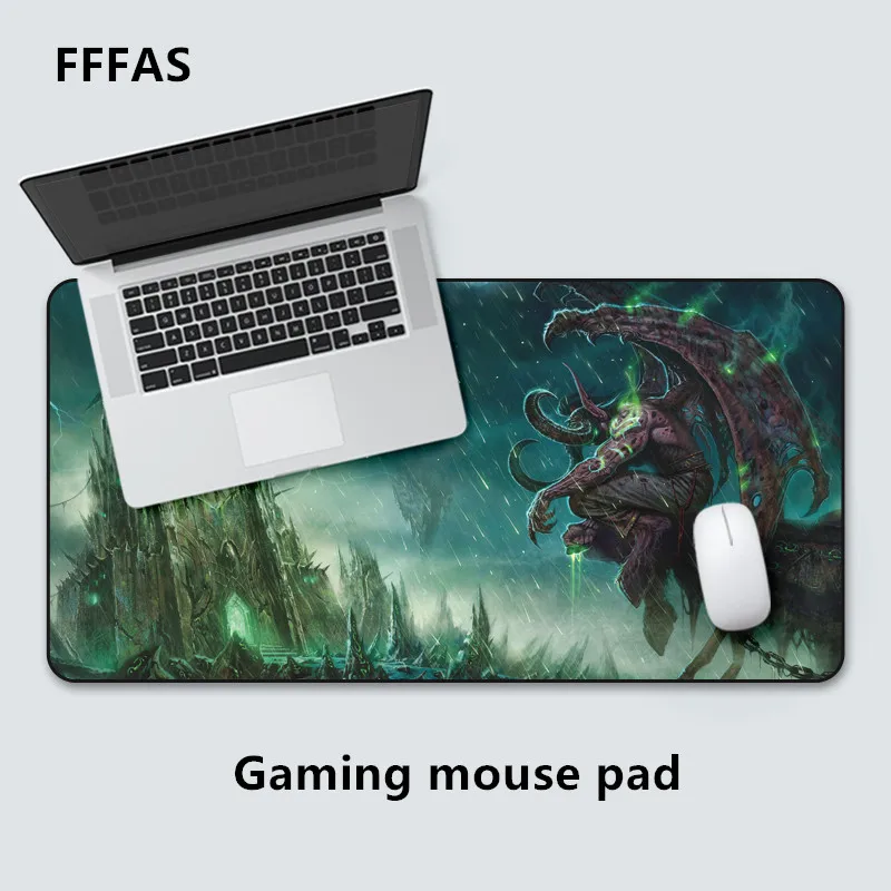  FFFAS Gamer Gaming Mouse Pad Mat Cyber Network Game Rubber Mousepad Desk Table Notebook Laptop Gorg