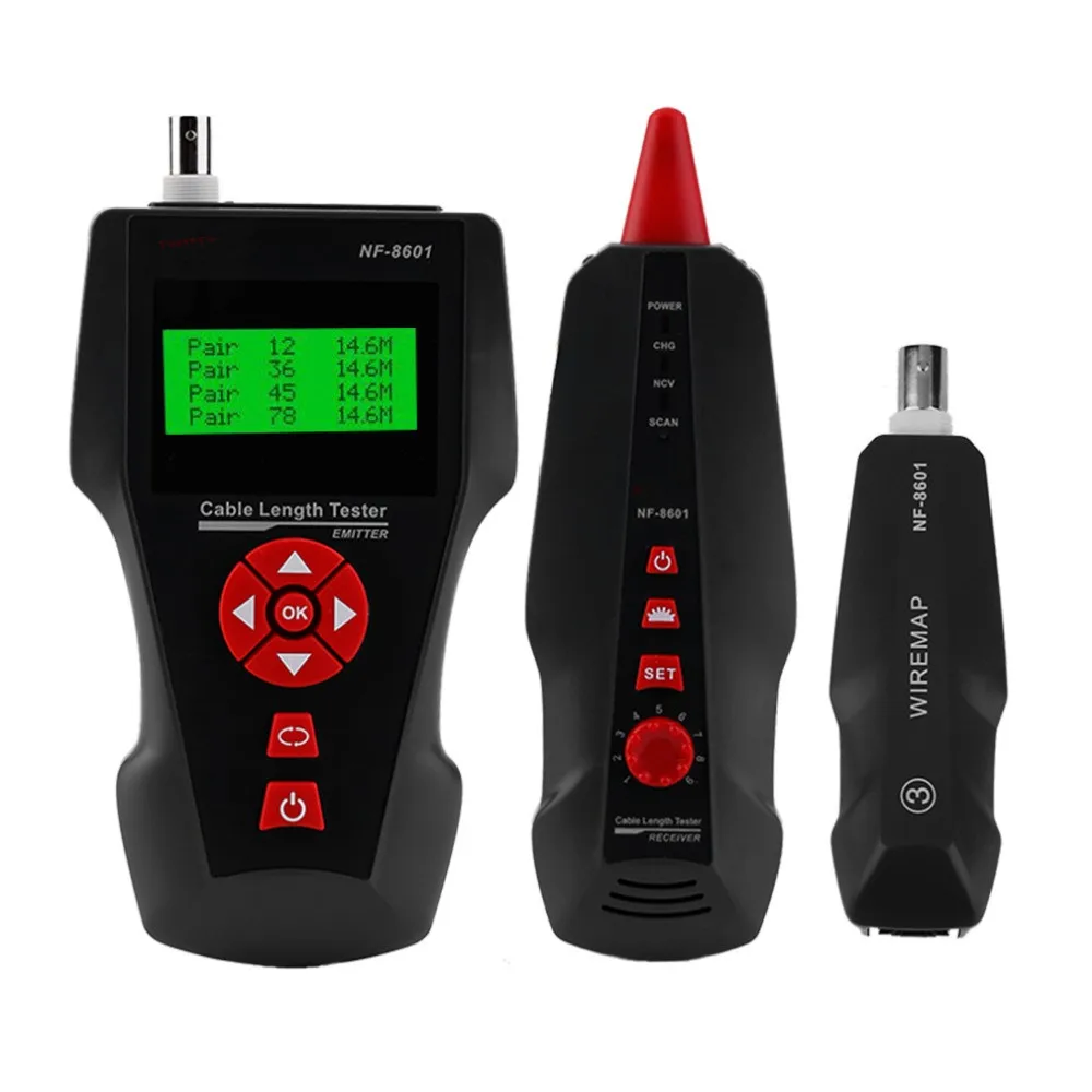 Hot Sale Multi functional Network Cable Tester NF 8601W High Precision