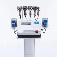 Горячая 6 в 1 40 K ультразвуковая липосакция кавитации тела похудения RF вакуумный прибор для омолаживания кожи лица