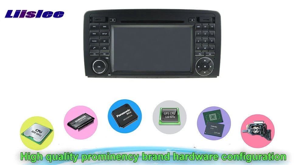 For Mercedes Benz R 2006~2013 Car Multimedia TV DVD GPS Radio Original Style Navigation Android Advanced  Navi Hardware configuration