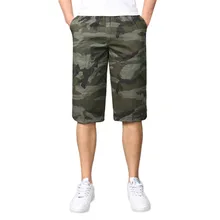 Мужские летние камуфляжные бриджи, бермуды Homme однотонные повседневные мужские шорты Jogger мужская одежда прямая промежность 3,22
