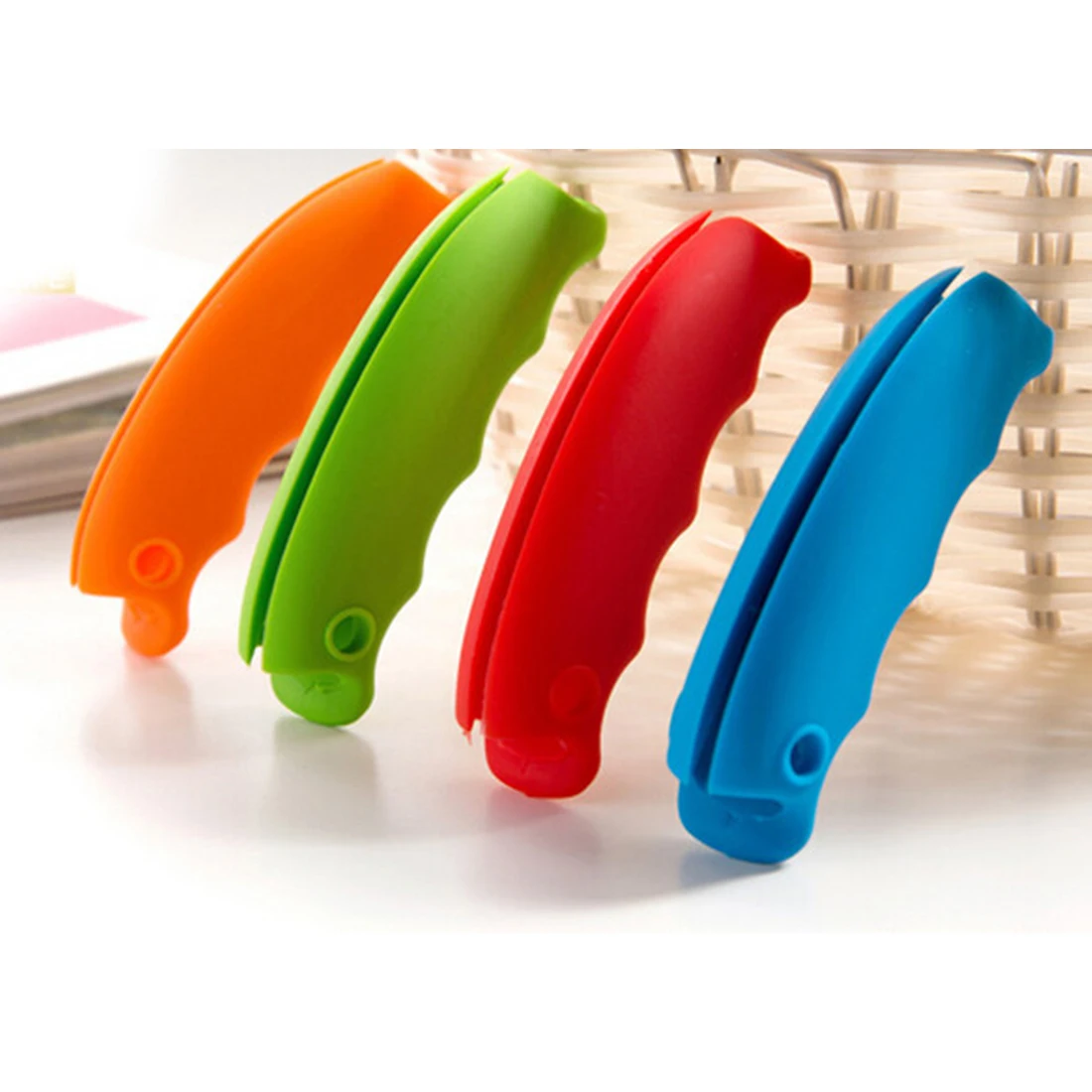 

Practical Convenient Bag Hanging Mention Dish Carry Bags Kitchen Gadgets Silicone Kitchen Accessories Save Effort Random Color