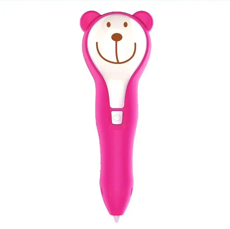 Portable Cute Animal Shape 3D Printing 5V1A By Button Pen Intelligent Drawing AC 100-240V 50/60Hz 0.35A | Компьютеры и офис