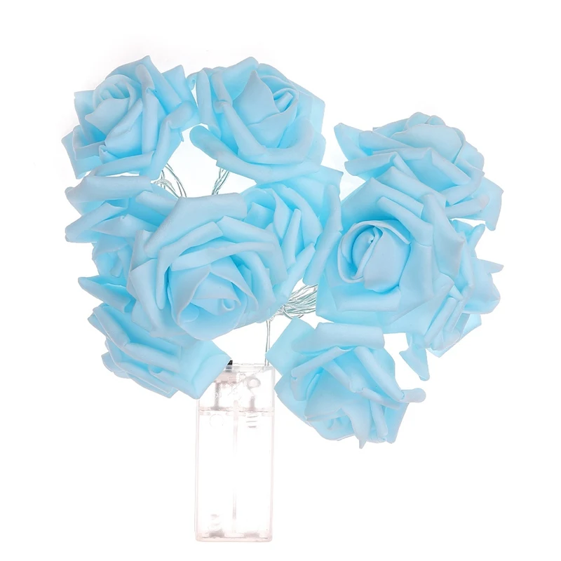 Flor do Feriado do Natal Luzes da Corda para Decoração de Casamento dos Namorados Conduziu a Lâmpada Sale Bateria Operado Led Rose 10 - 20 Hot 3 m 6 High Quality Luzes e Iluminação