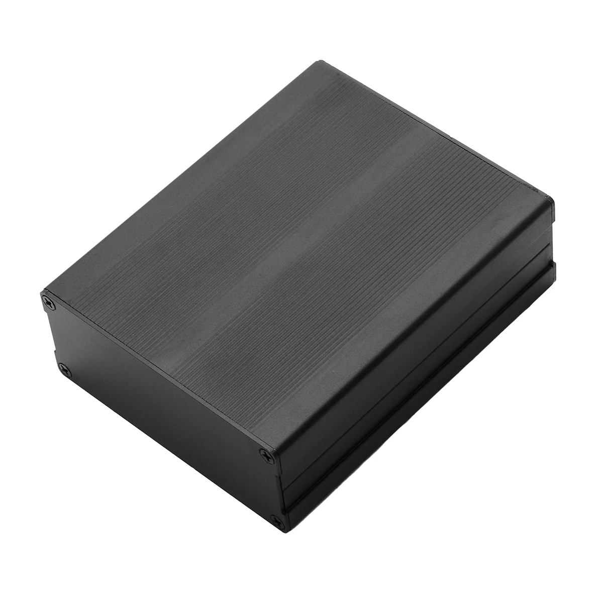 

PDTO Split Body Aluminum Box Enclosure Case Black Electronic DIY Project Cases 120*97*40mm for Power Supply Units