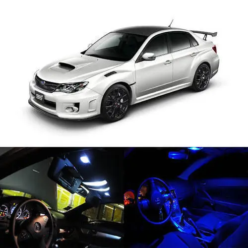 

8x Fit 2007-2011 Subaru Impreza WRX STI LED Full Interior Lights Package Deal
