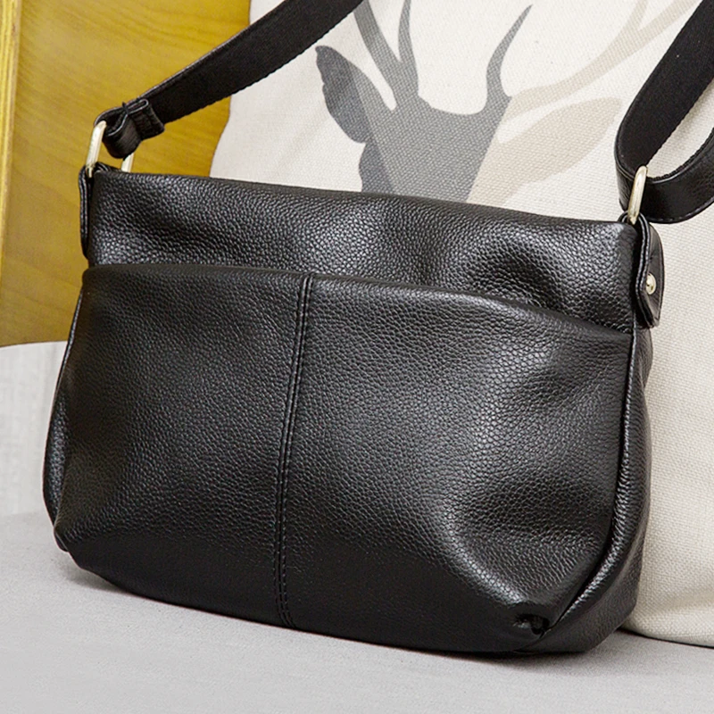 Genuíno para Mulheres Bolsa de Ombro da Forma das Senhoras Bolsas para as Mulheres Couro Crossbody Casual Bolsa 2020