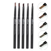 1 шт., для женщин и девушек, водостойкая, двойная головка, для макияжа, автоматический карандаш для бровей, ручка с бровями для глаз, Кисть для макияжа, косметические инструменты для красоты