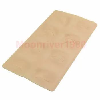 

New Arrive 1pcs Tattoo Practice Skin 3D Cosmetic Permanent Makeup Eyebrow Eye Practice Skin