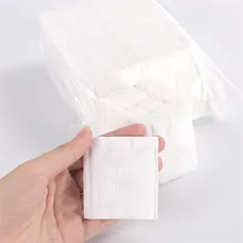 100 шт/партия утолщенный макияж для кожи лица мягкий хлопковый коврик для удаления макияжа лица макияж для глаз и лак для ногтей коврик 50 мм* 50 мм