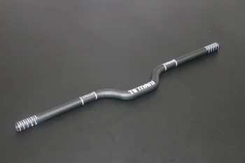 

2016 Full Carbon Bicycle Small-Bore Handlebar Riser Bar Folding Butterfly Handlebar 3K Matt/Glossy 25.4*600/620/640/660MM