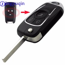 jingyuqin 3 Button Folding Flip Remote Car Key Cover Case For Chevrolet Cruze For Buick VAUXHALL OPEL Insignia Astra J Zafira C