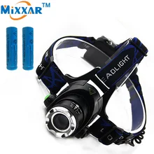 ZK30 Head Light 3800 Lumens CREE XM-LT6 Zoomable LED Headlamp Rechargeable Head Lamp Fishing Light Led Flashlight Torch