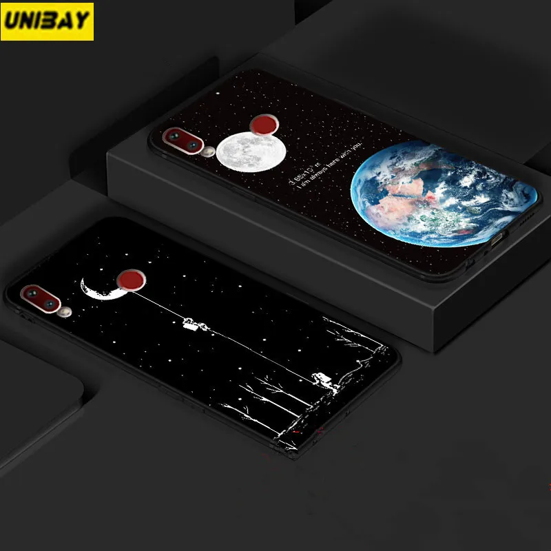 Huawei Nova 3e Case Cover Soft Black Color Huawei p20 Lite