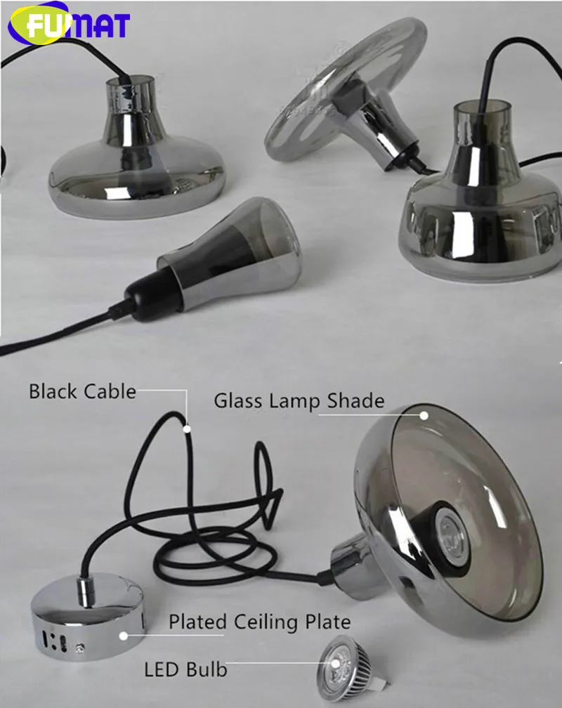 Brokis Shadows Glass Pendant Light 5