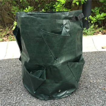 

garden supplies PE/fabric Strawberry Planting Bag Garden Gardening Planting bags 8 Pockets free shipping