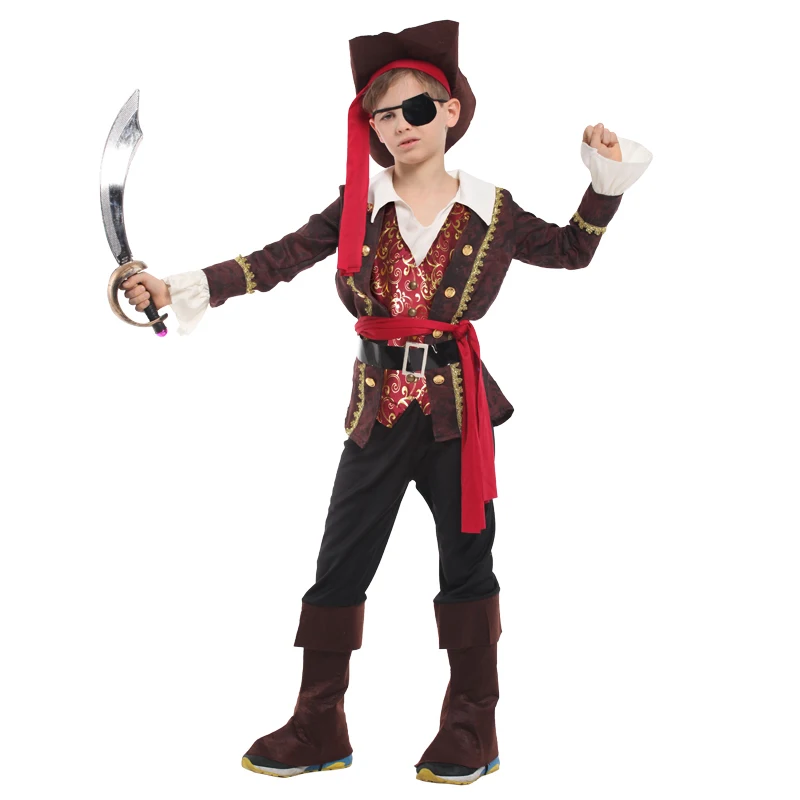 

halloween pirate costumes for boys shirt deluxe cute child boy carnival children pirates of the caribbean costume kids children