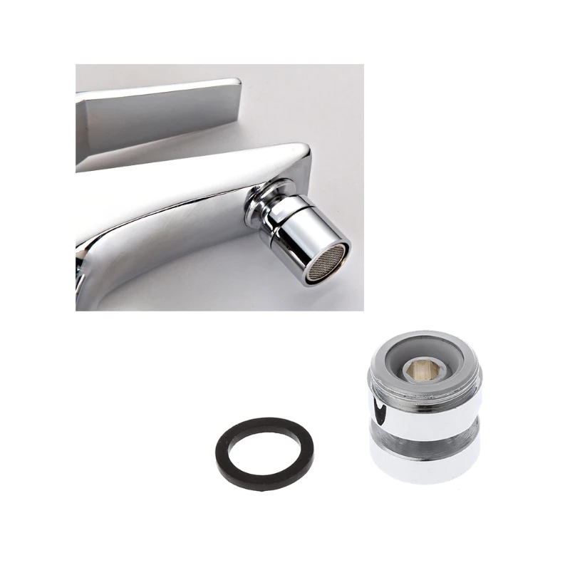 Поворотный металлический адаптер для воды кухонный аэратор крана смесителя M22x22mm
