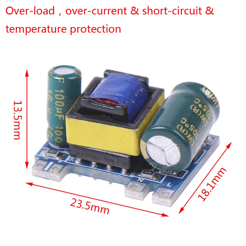 1 предмет; Новинка; AC-DC 12V 300mA 3,5 W изолированный выключатель модуль питания-преобразователь модуль