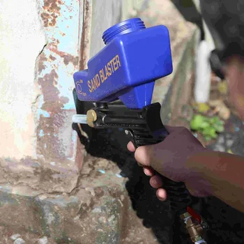 

Feed Air Sand Blastinggun Rust Paint Oil Removal Portable Tools &T8