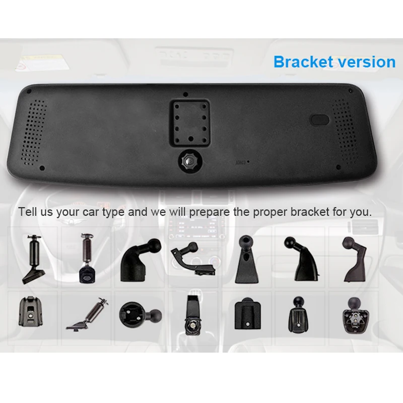 JC600 1080P 3G Android Mirror Camera Bracket Version with WCDMA Dual-Band for Europe & Optional for HD Rearview Camera & TF Card JC600 1080P 3G Android Mirror Camera Bracket Version with WCDMA Dual-Band for Europe & Optional for HD Rearview Camera & TF Card