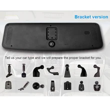JC600 1080P 3G Android Mirror Camera Bracket Version with WCDMA Dual-Band for Europe & Optional for HD Rearview Camera & TF Card