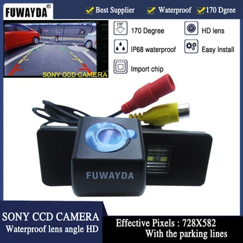 

FUWAYDA FOR SONY CCD Chip Car Rear View Reverse CAMERA for Citroen C4/C5/C-Triomphe/C-Quatre,Peugeot 307/307CC/308CC/1007 HD