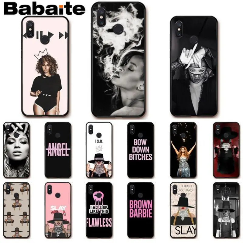 Babaite Beyonce Giselle Knowles Luxury Unique Design Phone Cover For xiaomi mi 8se 6 mi8lite note2 note3 mix2 max2 max3 | Мобильные