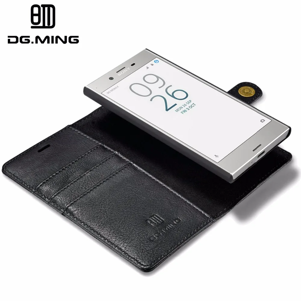 imágenes para Dg. ming 2 en 1 magnética del tirón del cuero genuino de lujo de la cubierta case fundas case cubierta capa capinha coque case para sony xperia xz imágenes para Dg. ming 2 en 1 magnética del tirón del cuero genuino de lujo de la cubierta case fundas case cubierta capa capinha coque case para sony xperia xz