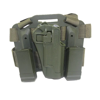 

Tactical Hunting Accessories Airsoft Gun Holster Leg 1911 Pistol Drop Leg Holster for Gun Colt 1911 Green