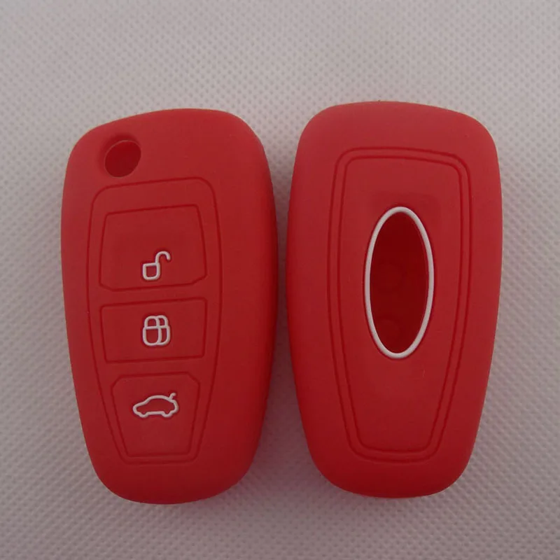 Флип чехол с 3 кнопками для Ford Focus Mondeo MK3 Kuga Fiesta Escape Ecosport|car key case cover|key for carford ecosport cover